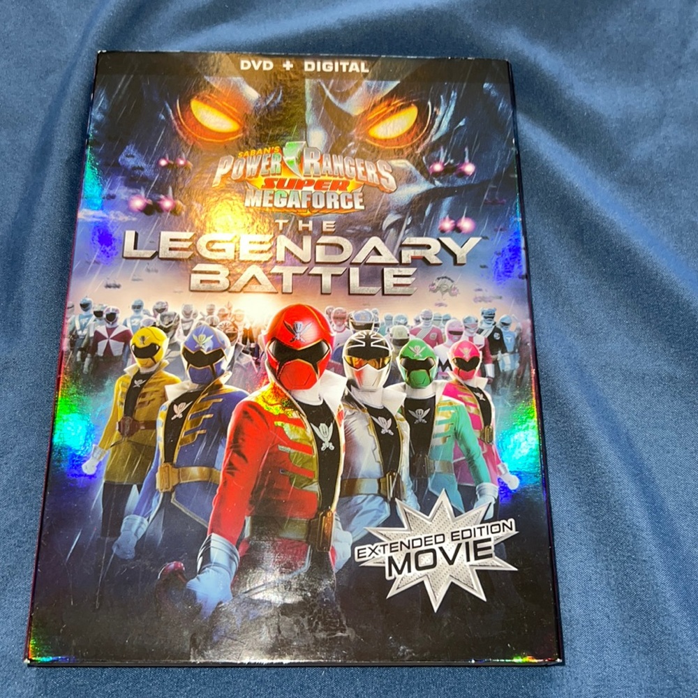 🌧 Power Rangers Super Megaforce Legendary Battle DVD OOP